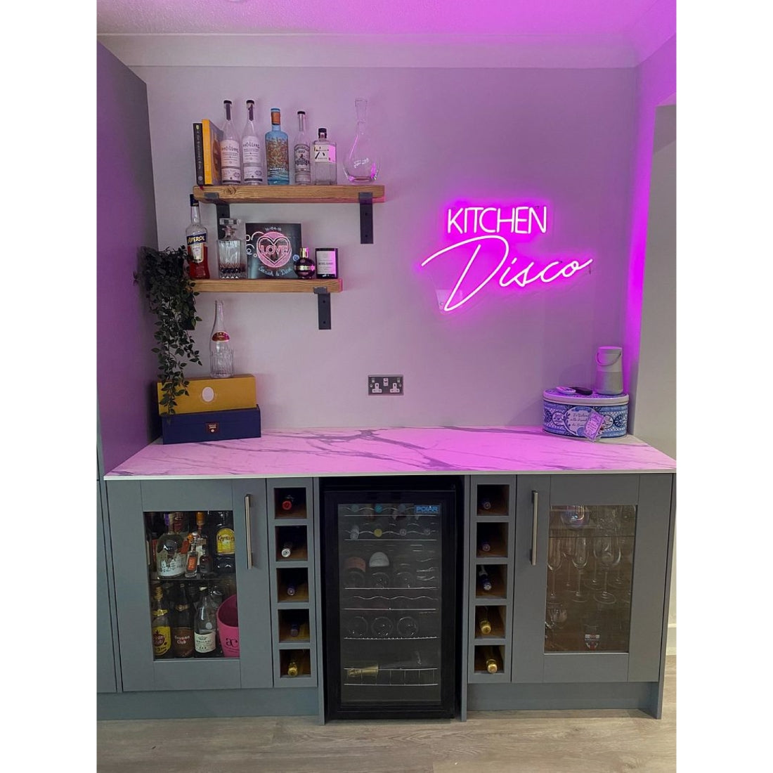 Kitchen Disco Led Sign Business Neon Signs