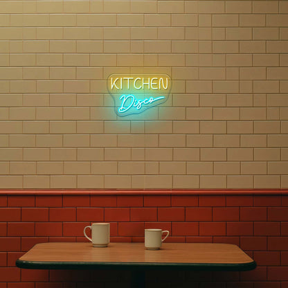 Kitchen Disco Neon Sign Disco Art Neon Sign For Sale - Shineneon