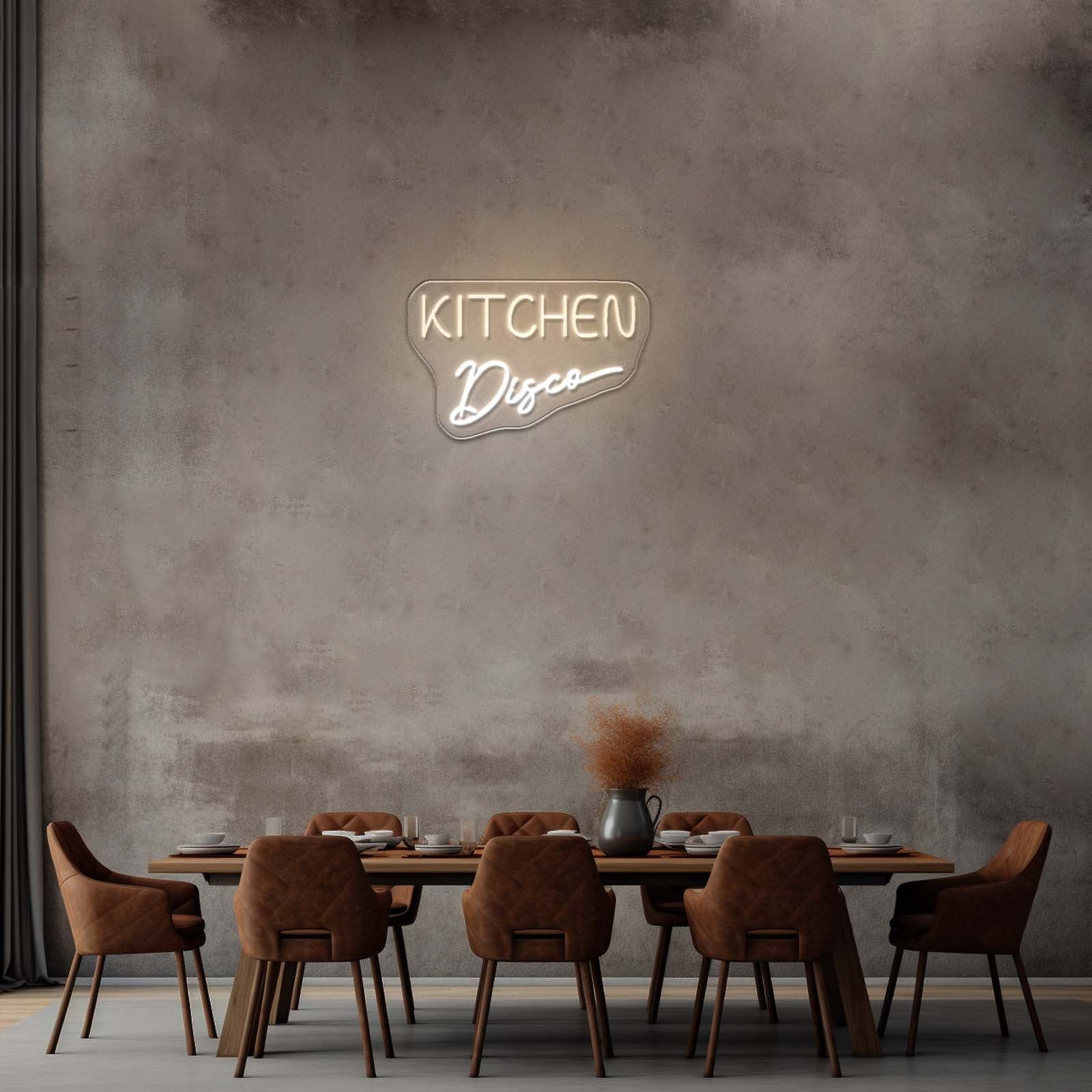 Kitchen Disco Neon Sign Disco Art Neon Sign For Sale - Shineneon