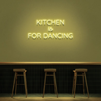 Kitchen Is Fdancing Led Neon Sign | Shineneon