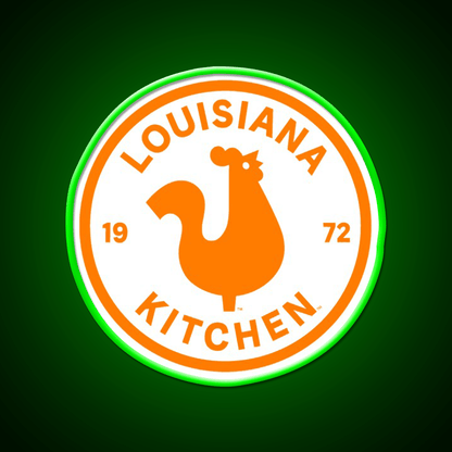 Kitchen Louisiana Popeyes Chicken Fast Food Led Neon Sign For Burger Place Rgb Color - Shineneon