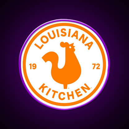 Kitchen Louisiana Popeyes Chicken Fast Food Led Neon Sign For Burger Place Rgb Color - Shineneon