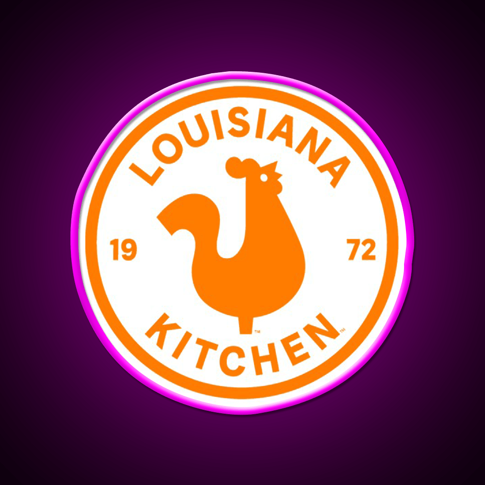 Kitchen Louisiana Popeyes Chicken Fast Food Led Neon Sign For Burger Place Rgb Color - Shineneon