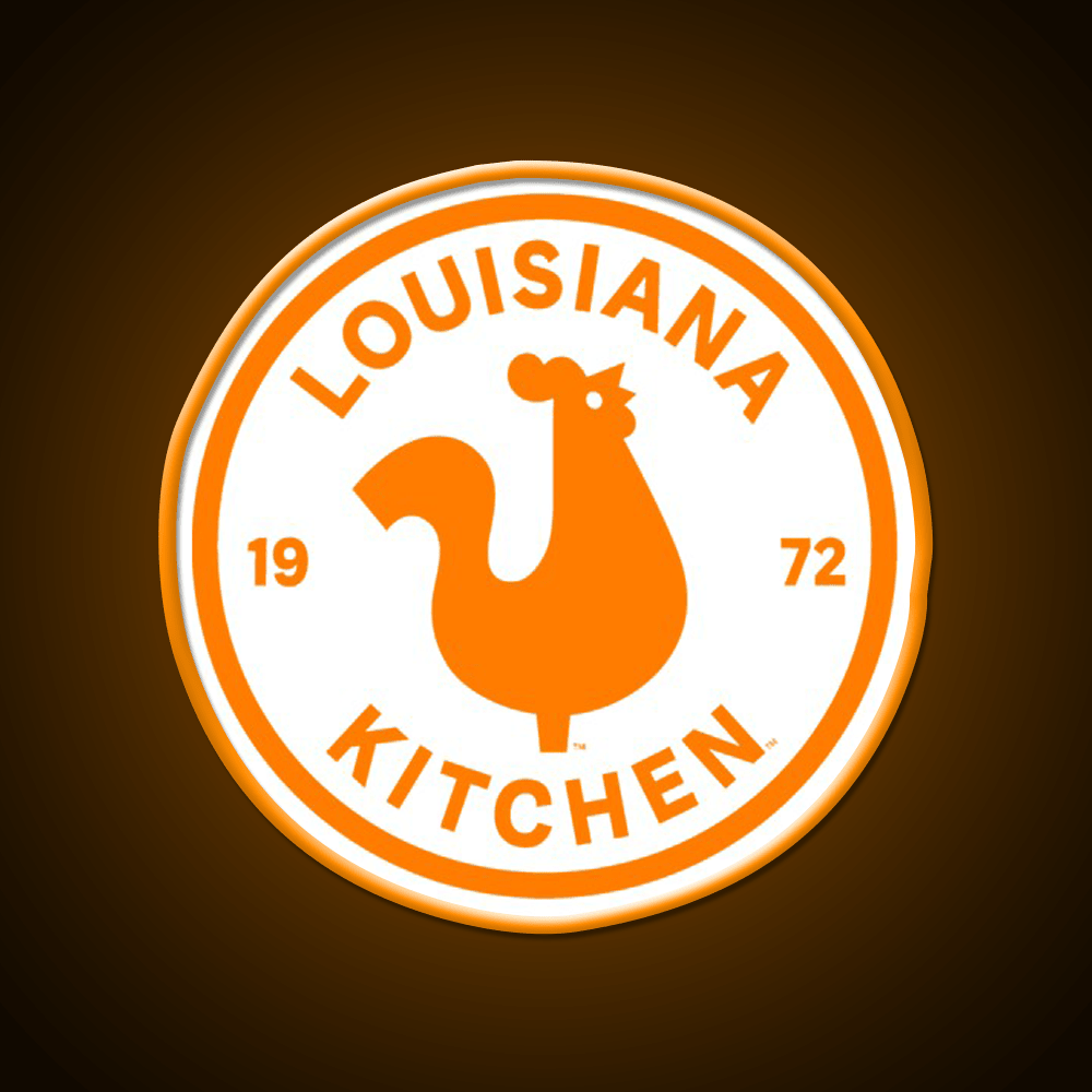 Kitchen Louisiana Popeyes Chicken Fast Food Led Neon Sign For Burger Place Rgb Color - Shineneon