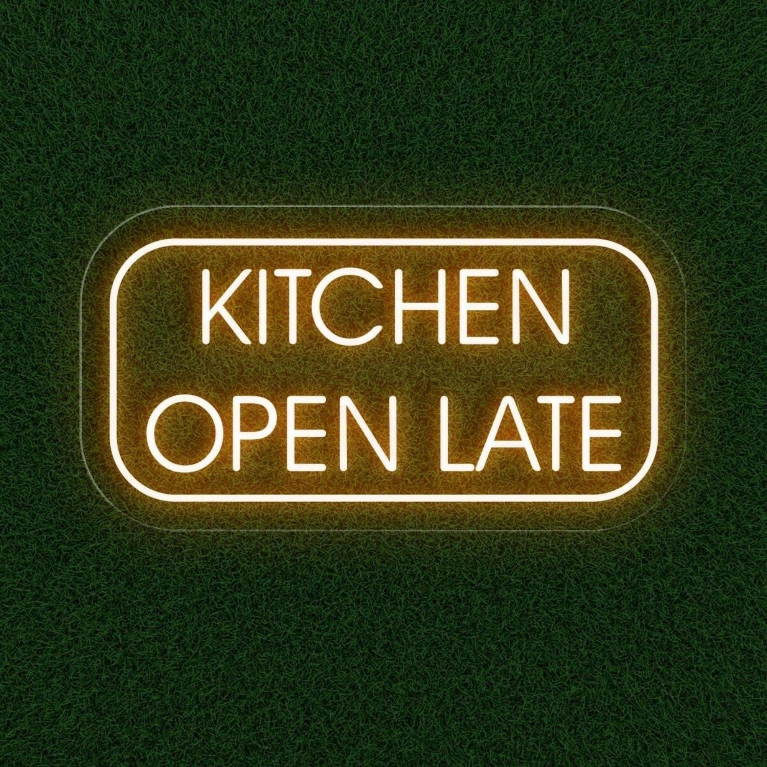 Kitchen Open Late Led Neon Sign | Shineneon
