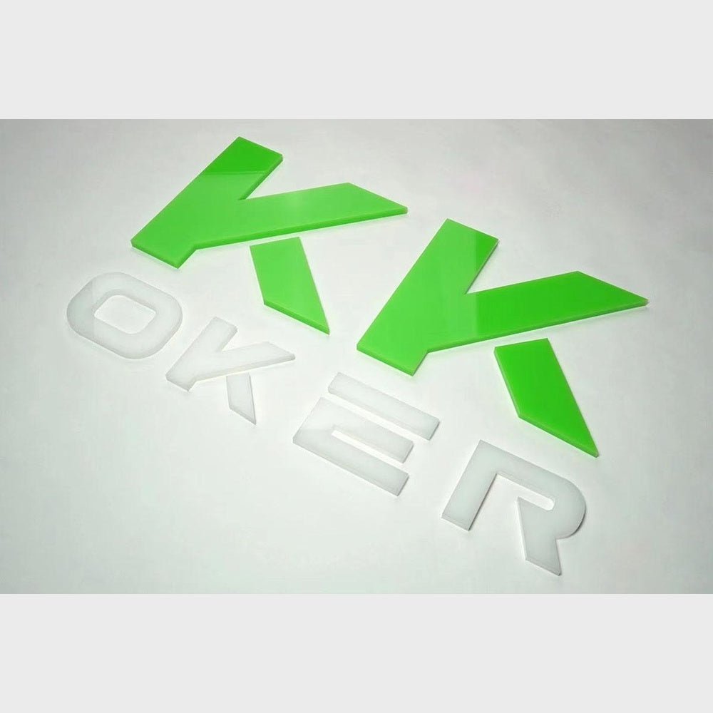 Kk Oker 3D Frontlit And Backlit Channel Letter Led Light Sign - Shineneon