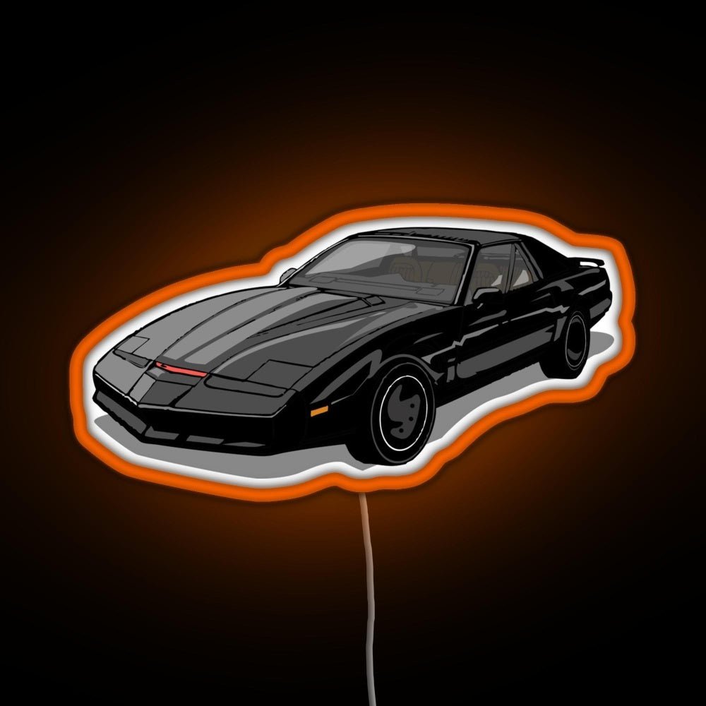Knight Rider Kitt Car Rgb Led Neon Sign Pop Wall Art - Shineneon