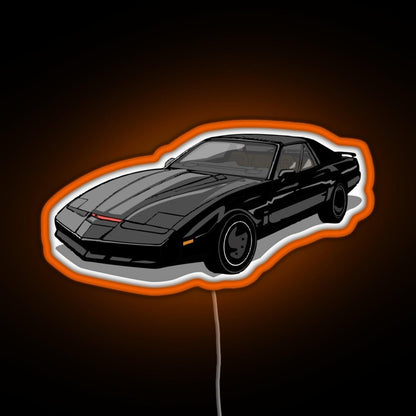 Knight Rider Kitt Car Rgb Led Neon Sign Pop Wall Art - Shineneon