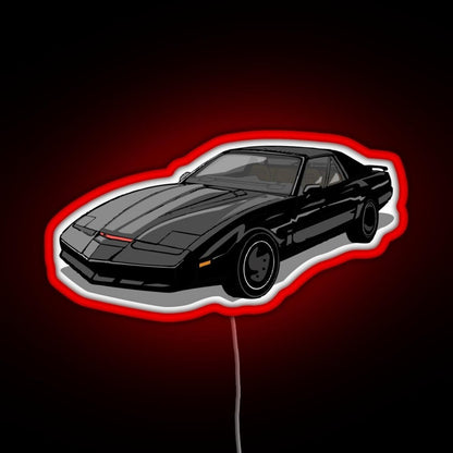 Knight Rider Kitt Car Rgb Led Neon Sign Pop Wall Art - Shineneon