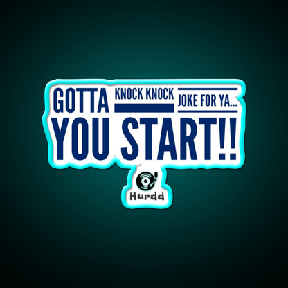 Knock Knock Man Cave Bar Led Neon Sign Rgb Color