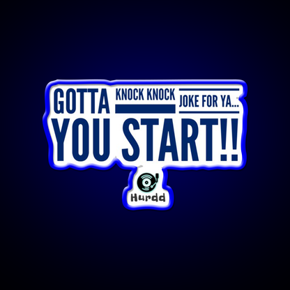 Knock Knock Man Cave Bar Led Neon Sign Rgb Color