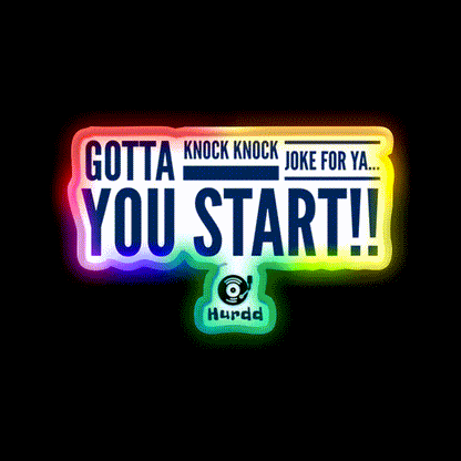 Knock Knock Man Cave Bar Led Neon Sign Rgb Color