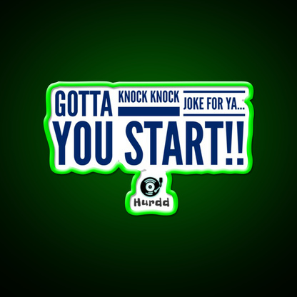 Knock Knock Man Cave Bar Led Neon Sign Rgb Color