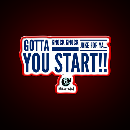 Knock Knock Man Cave Bar Led Neon Sign Rgb Color