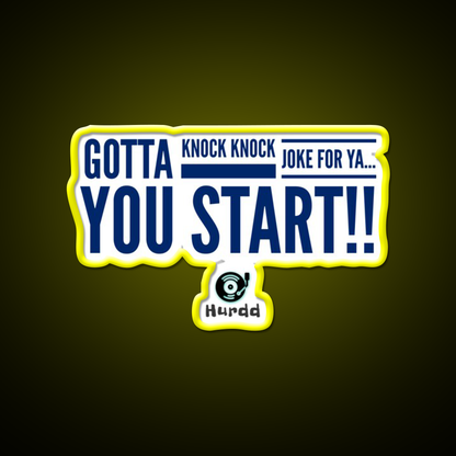 Knock Knock Man Cave Bar Led Neon Sign Rgb Color