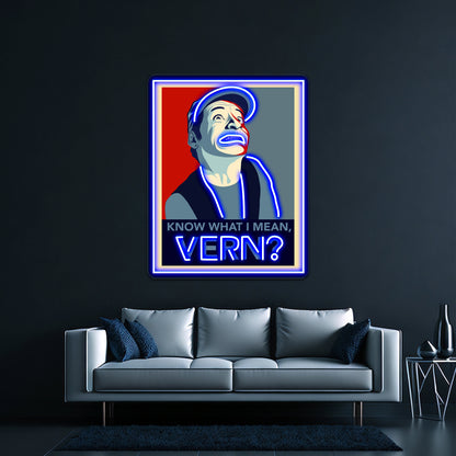 Know What I Mean Vern Artwork Neon Signs For Sale