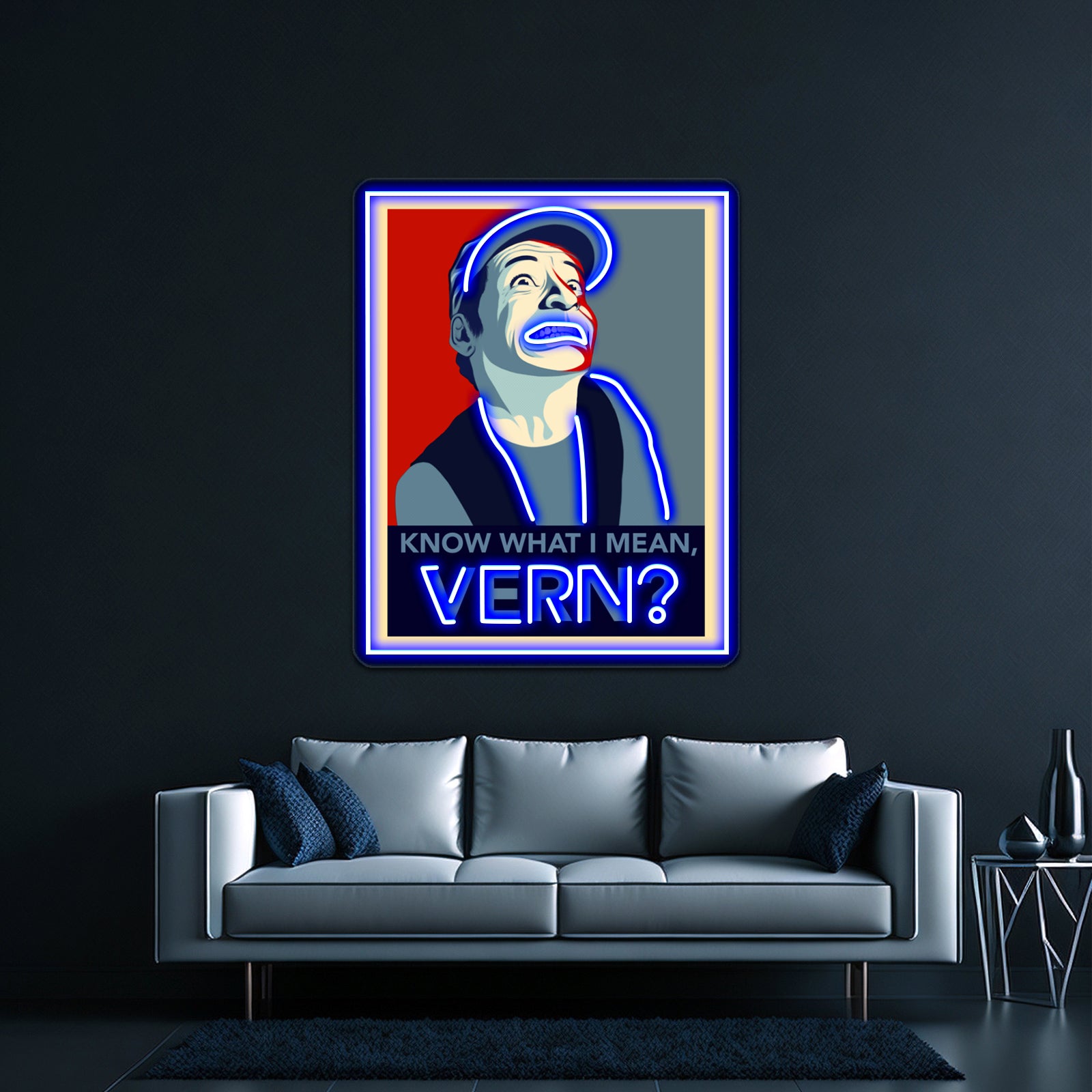 Know What I Mean Vern Artwork Neon Signs For Sale - LED neon sign view 5