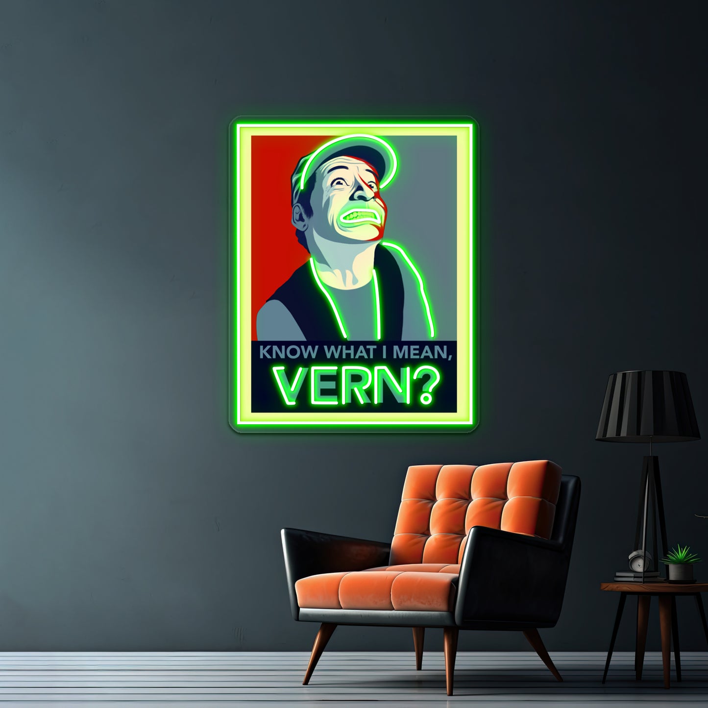 Know What I Mean Vern Artwork Neon Signs For Sale