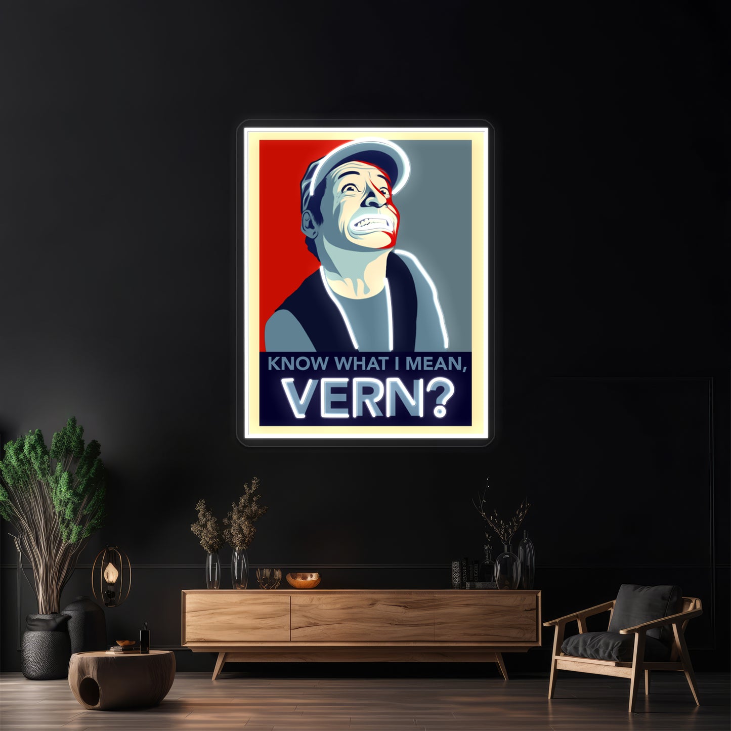 Know What I Mean Vern Artwork Neon Signs For Sale