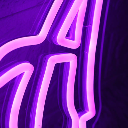 Koa Purple Led Neon Sign - Shineneon