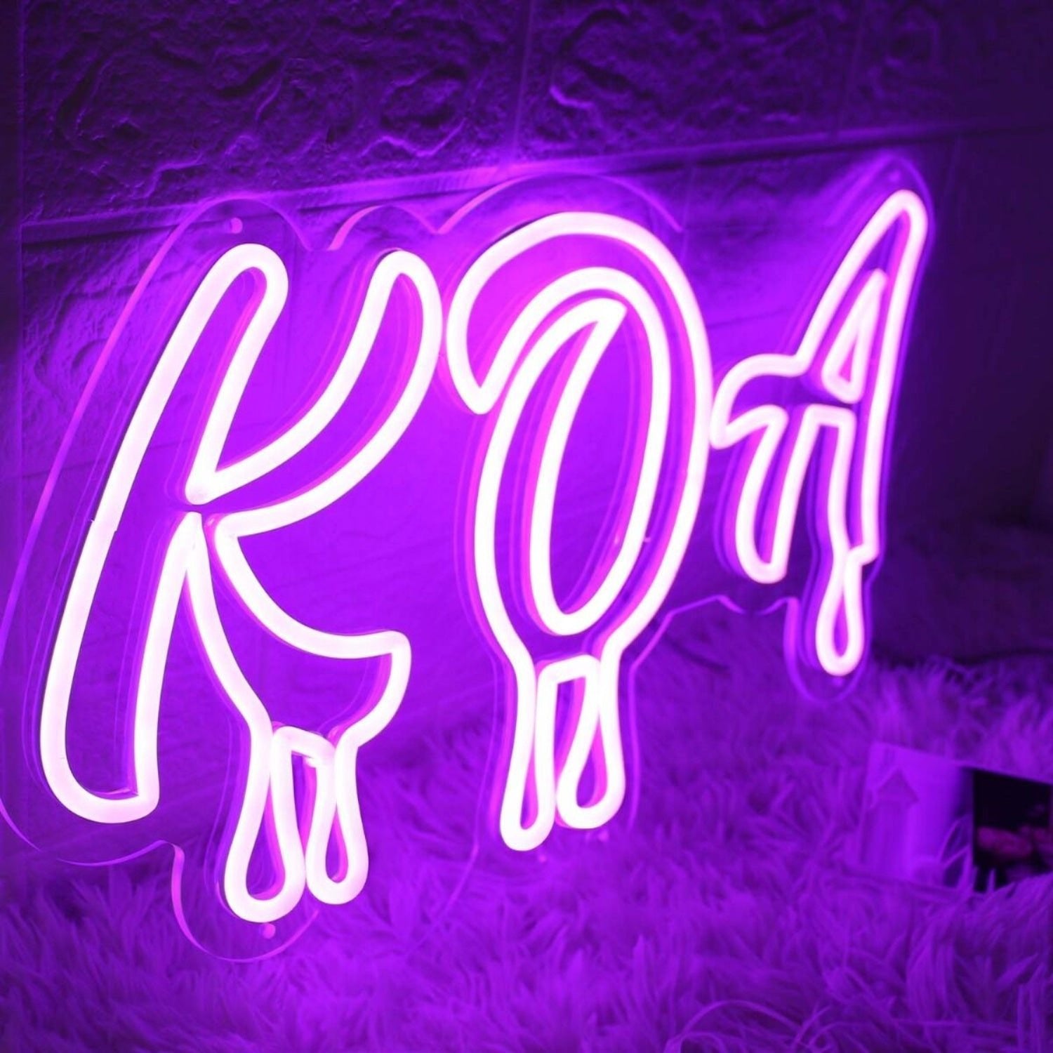 Koa Purple Led Neon Sign - Shineneon