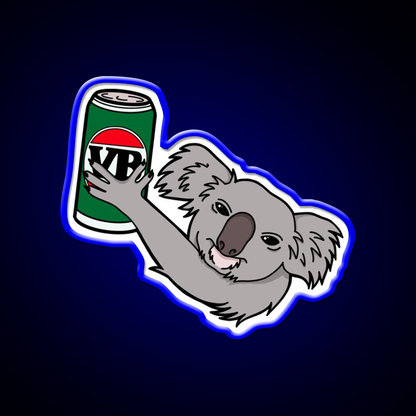 Koala Bitter Hand Grenade Aussie Beer Bar Decor Led Neon Sign Rgb Color - LED neon sign view 5
