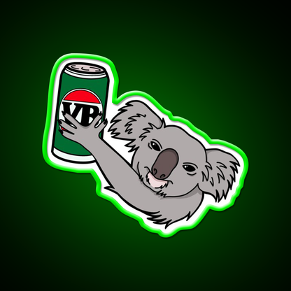 Koala Bitter Hand Grenade Aussie Beer Bar Decor Led Neon Sign Rgb Color