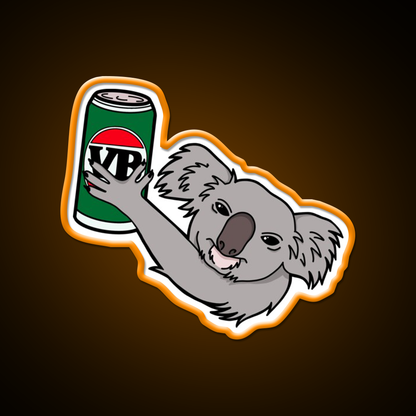 Koala Bitter Hand Grenade Aussie Beer Bar Decor Led Neon Sign Rgb Color - LED neon sign view 6
