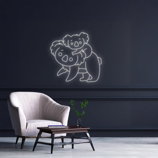 Koala Family Led Neon Signs