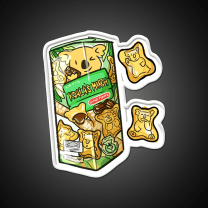 Koalas March Snack Food Led Neon Sign Rgb Color - Shineneon