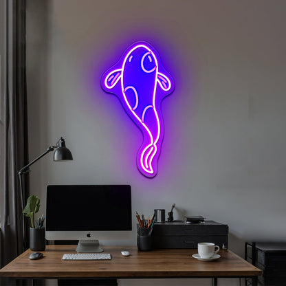 Koi Fish Cute Led Neon Signs For Wall Art - Shineneon
