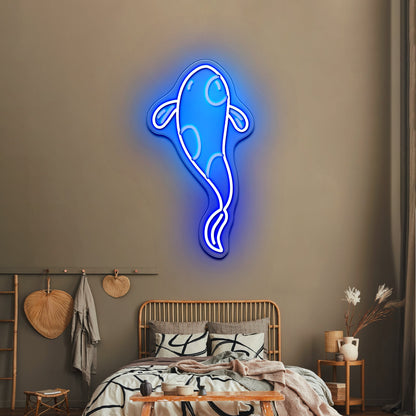 Koi Fish Cute Led Neon Signs For Wall Art - Shineneon