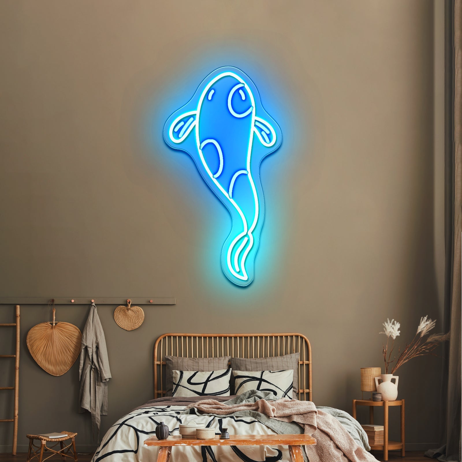 Koi Fish Cute Led Neon Signs For Wall Art - Shineneon