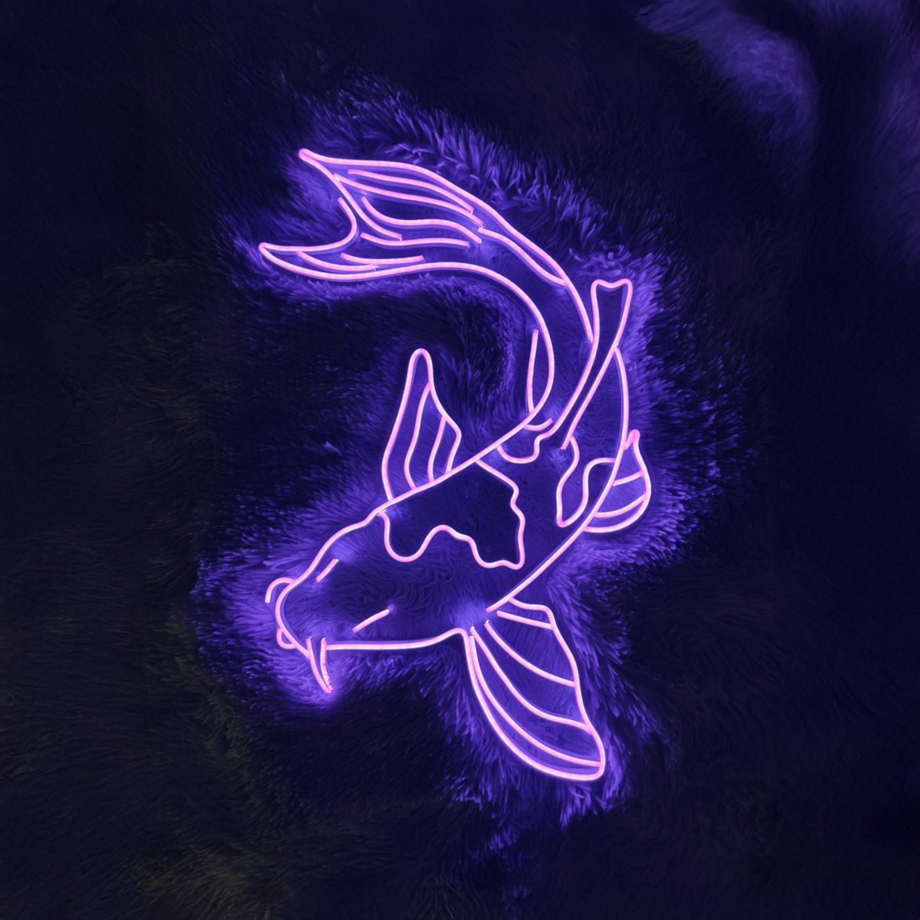 Koi Fish Led Sign Bar Led Sign - Shineneon