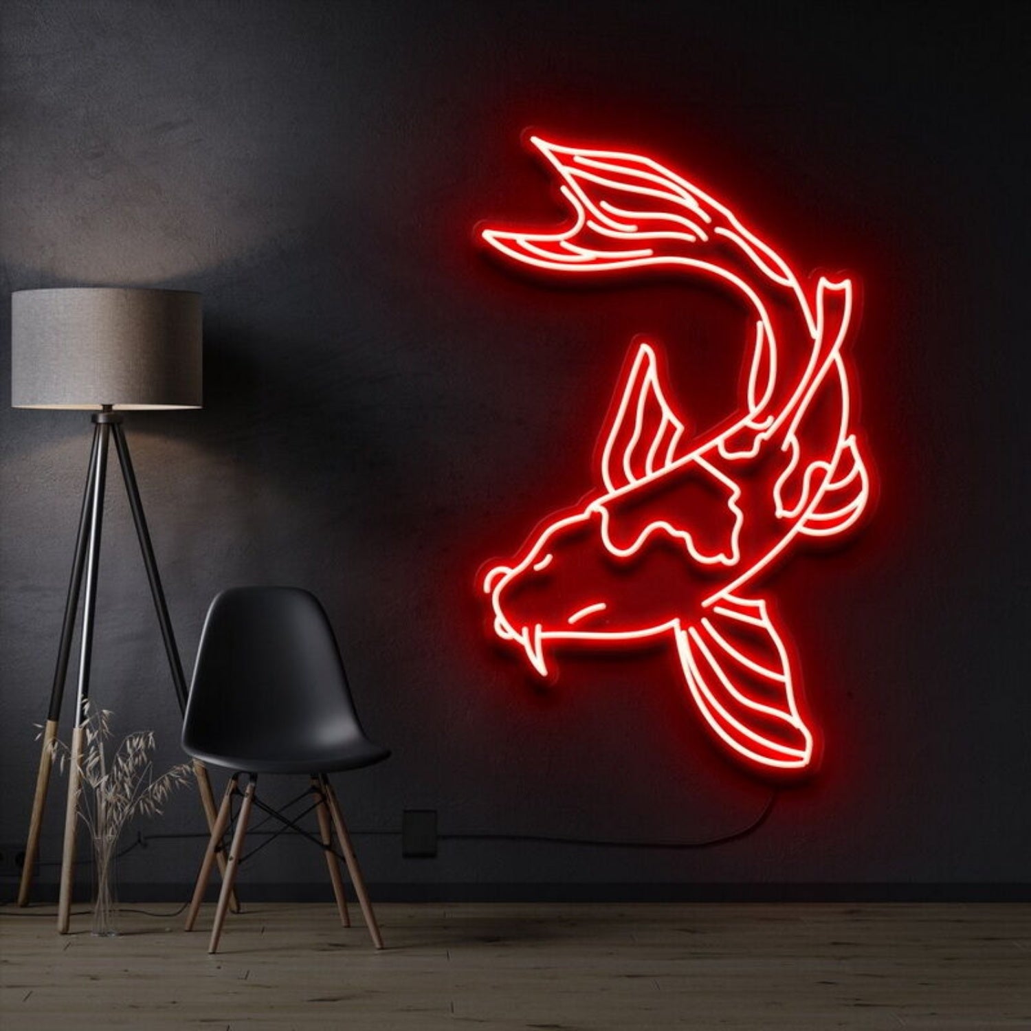 Koi Fish V2 Led Neon Sign For Nature And Artistic Decor | Shineneon