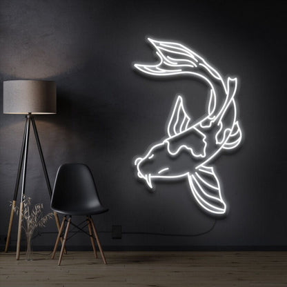 Koi Fish V2 Led Neon Sign For Nature And Artistic Decor | Shineneon