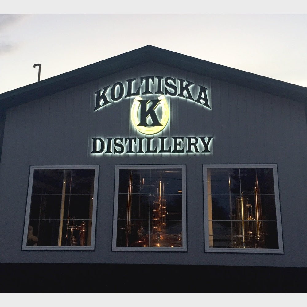 Koltiska Distillery 3D Backlit Channel Letters Led Light Sign - Shineneon
