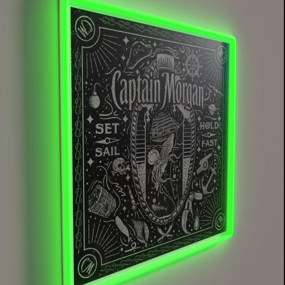 Komandan Alkohol Rgb Led Neon Sign - LED neon sign close-up detail