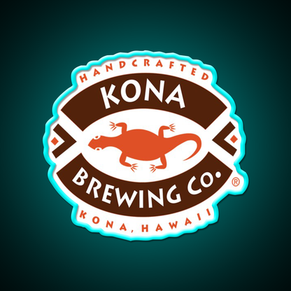 Kona Brewing Beer Bar Decor Led Neon Sign Rgb Color - Size and dimension reference