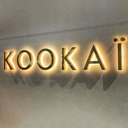 Kookai 3D Backlit Channel Letters Led Light Sign - Shineneon