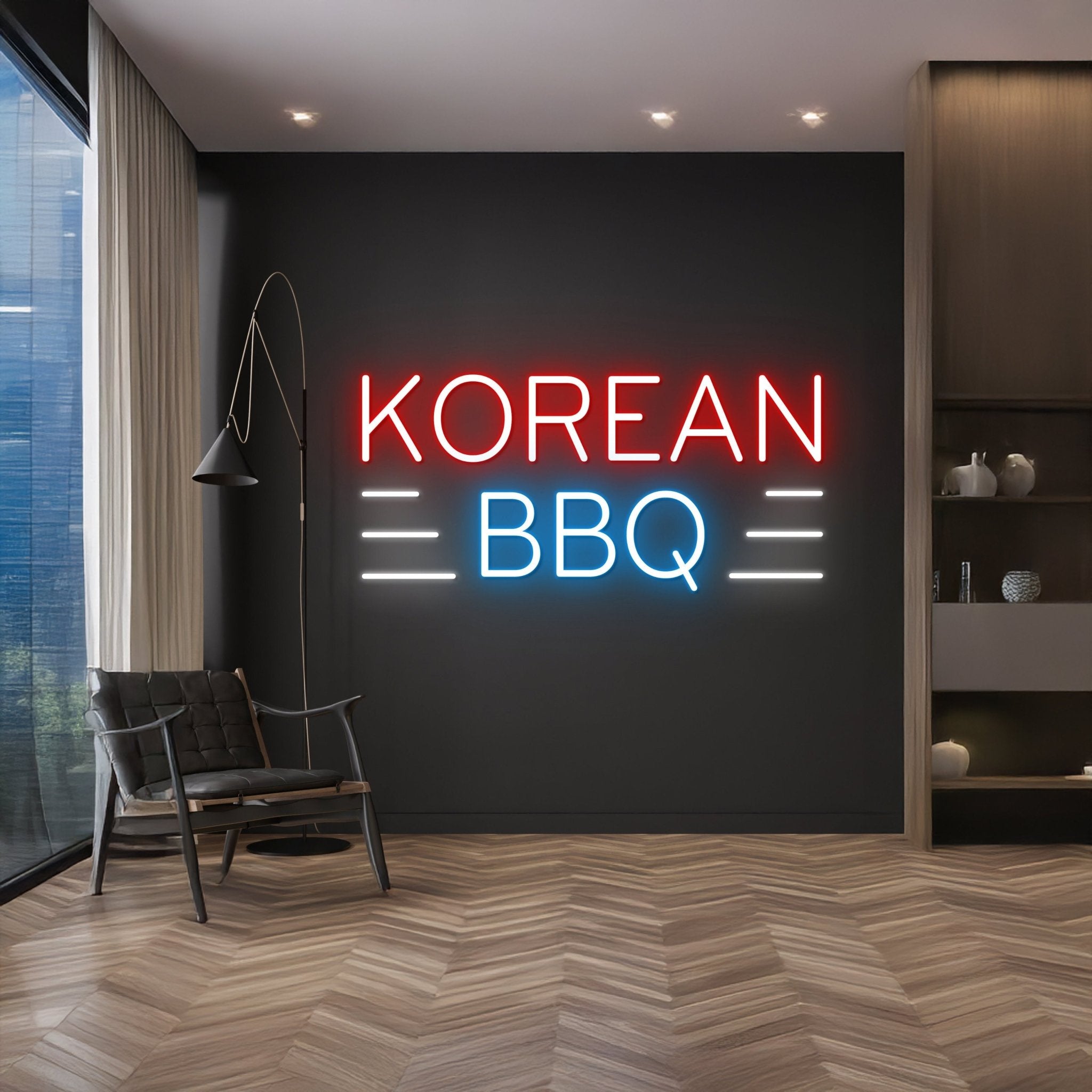 Korean Bbq Neon Sign Restaurant Signboard Decor - Shineneon