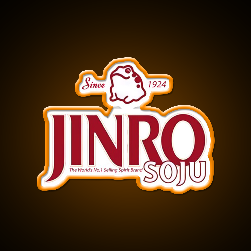 Korean Famous Beverage Jinro Soju Logo Beer Bar Decor Led Neon Sign Rgb Color - LED neon sign view 6