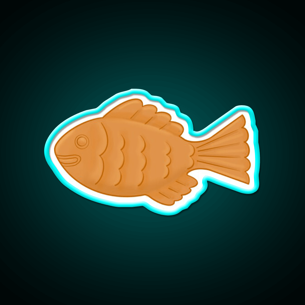 Korean Fish Bread Bungeoppang Snack Food Led Neon Sign Rgb Color - Shineneon