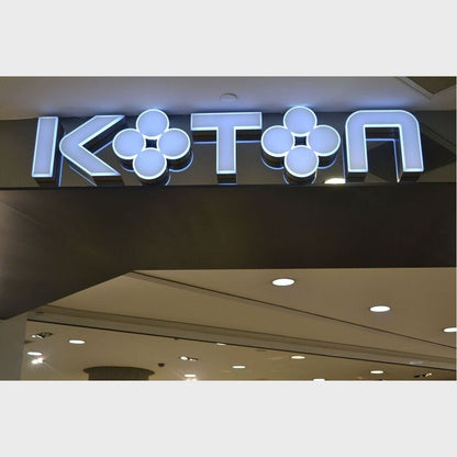 Koton 3D Frontlit Channel Letters Led Light Sign - Shineneon