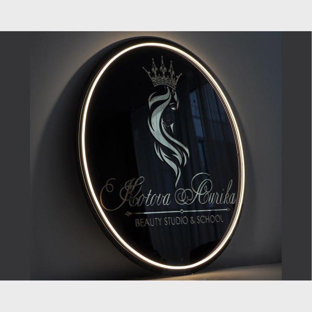Kotova Beauty School Acrylic Business Logo Sign - Shineneon