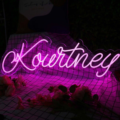 Kourtney Purple Led Neon Sign - Shineneon