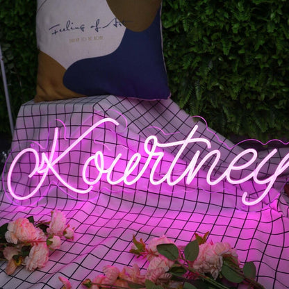 Kourtney Purple Led Neon Sign - Shineneon