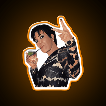 Kris Jenner Party Drink Tequila Led Neon Sign Rgb Color - Shineneon