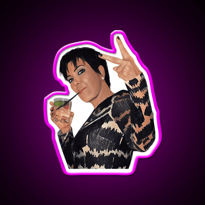 Kris Jenner Party Drink Tequila Led Neon Sign Rgb Color - Shineneon