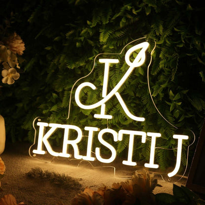 Kristij Yellow Led Neon Sign - Shineneon